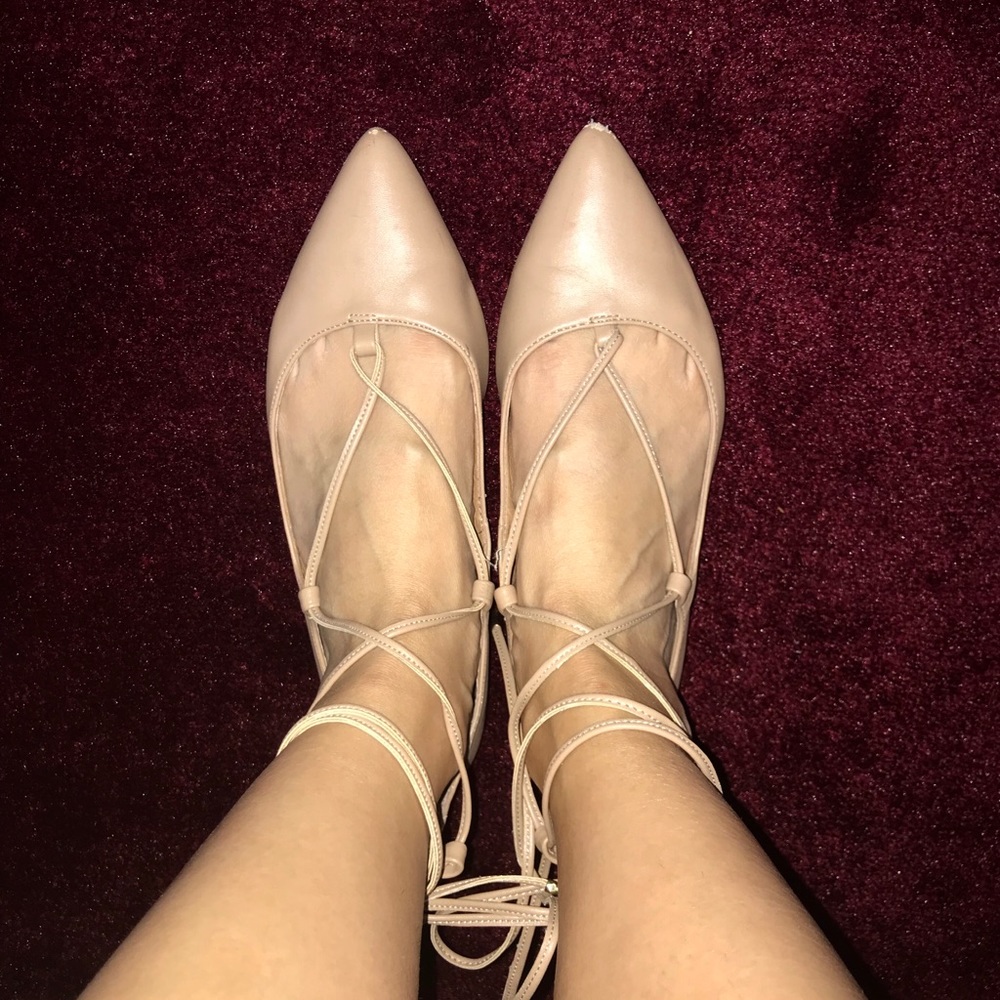 Steve Madden Lecrew Lace-Up Flats